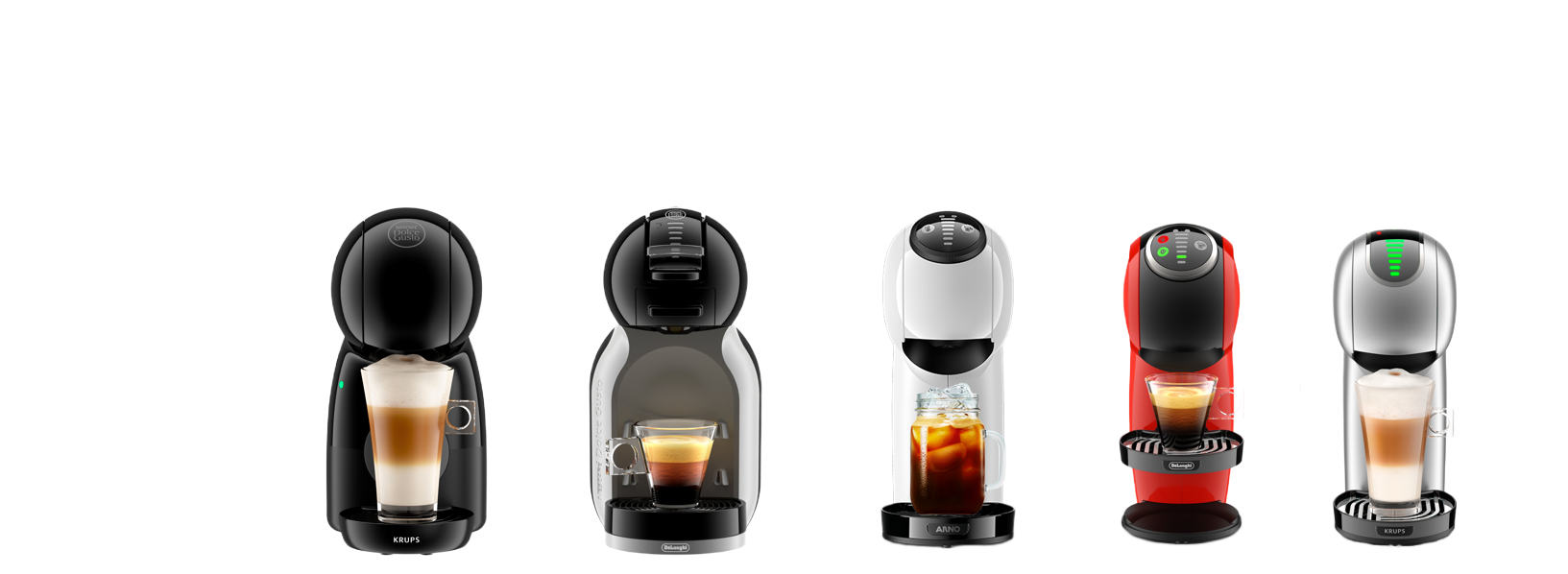 Macchine da Caffè per Capsule | NESCAFÉ® Dolce Gusto® header image