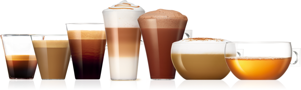 Caffè e bevande Nescafé Dolce Gusto header image