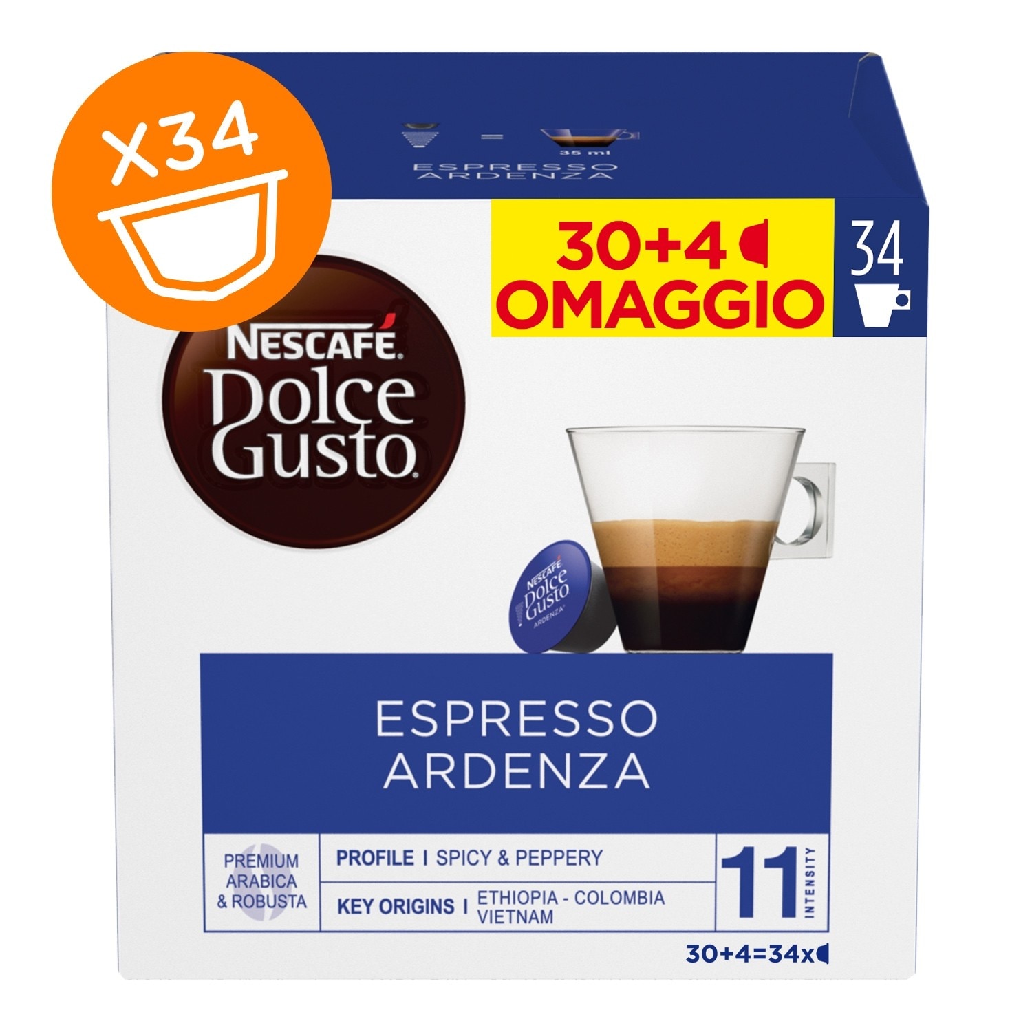 Capsule Ristretto Ardenza Magnum - Nescafé Dolce Gusto