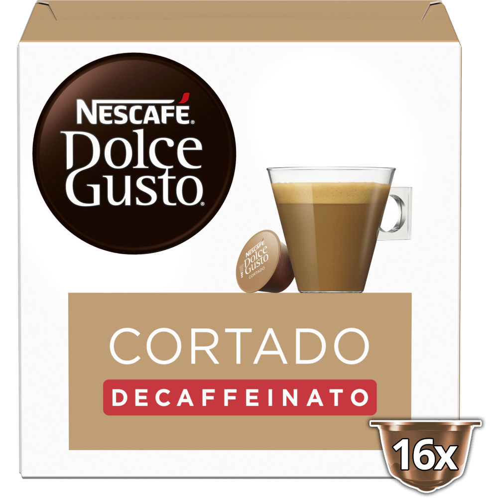 Capsule Cortado Espresso Macchiato Decaffeinato DolceGusto