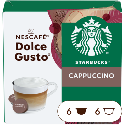 Confezione da X capsule Starbucks Cappuccino Nescafé® Dolce Gusto® 