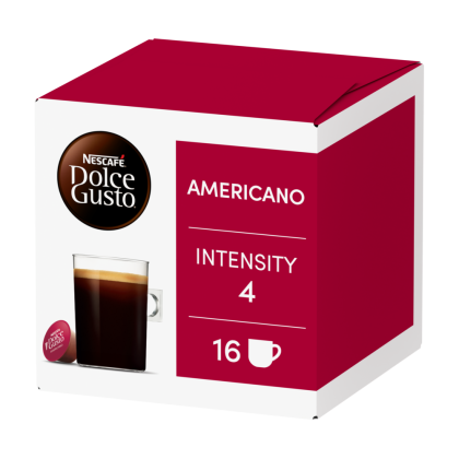 Confezione da X capsule Caff&egrave; Americano Nescaf&eacute;&reg; Dolce Gusto&reg; 
