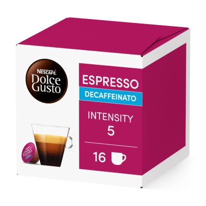 Confezione da X capsule ESPRESSO DECAFFEINATO Nescaf&eacute;&reg; Dolce Gusto&reg; 