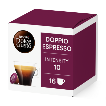 Confezione da X capsule Doppio Espresso Nescaf&eacute;&reg; Dolce Gusto&reg; 