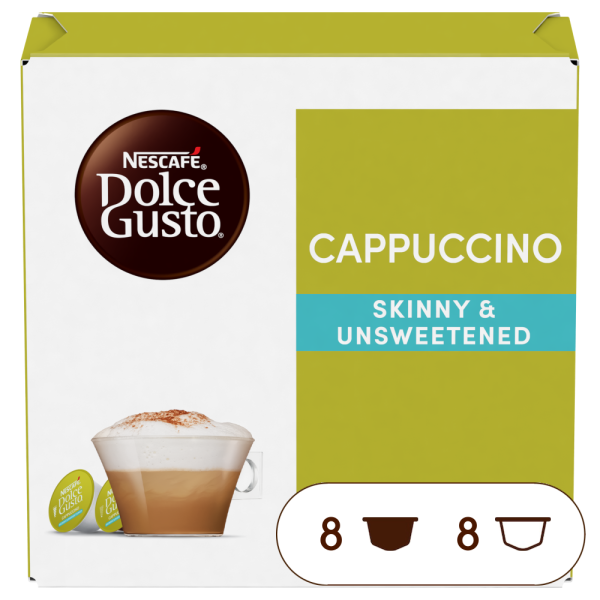 Confezione da X capsule Cappuccino Skinny Light Nescafé® Dolce Gusto® 