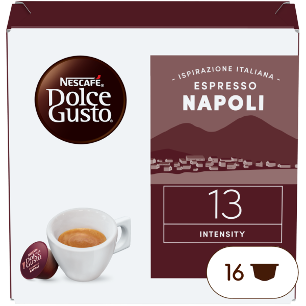 Confezione da X capsule Ispirazione Italiana Espresso Napoli Nescafé® Dolce Gusto® 