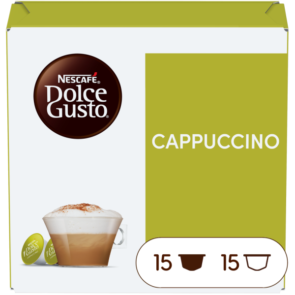Confezione da X capsule Cappuccino Maxiformato Nescafé® Dolce Gusto® 