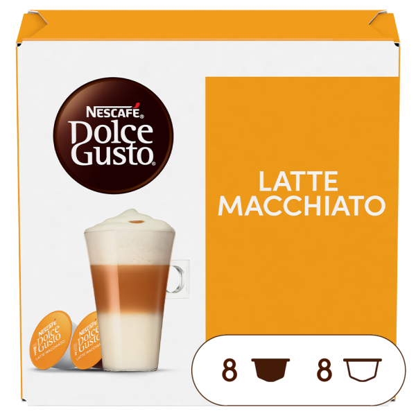 Confezione da X capsule Latte Macchiato  Nescafé® Dolce Gusto® 