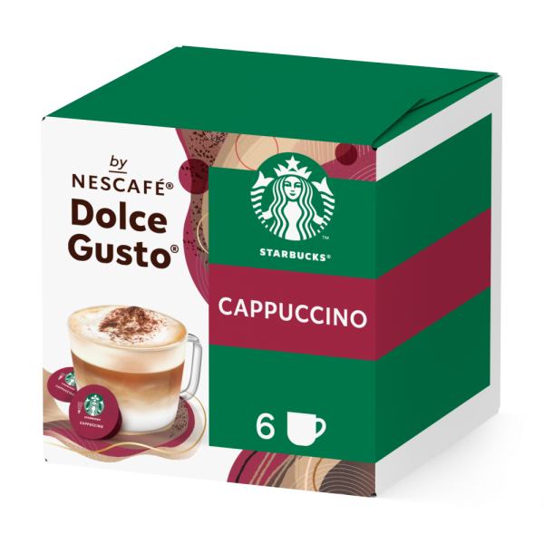 Confezione da X capsule Starbucks Cappuccino Nescafé® Dolce Gusto® 