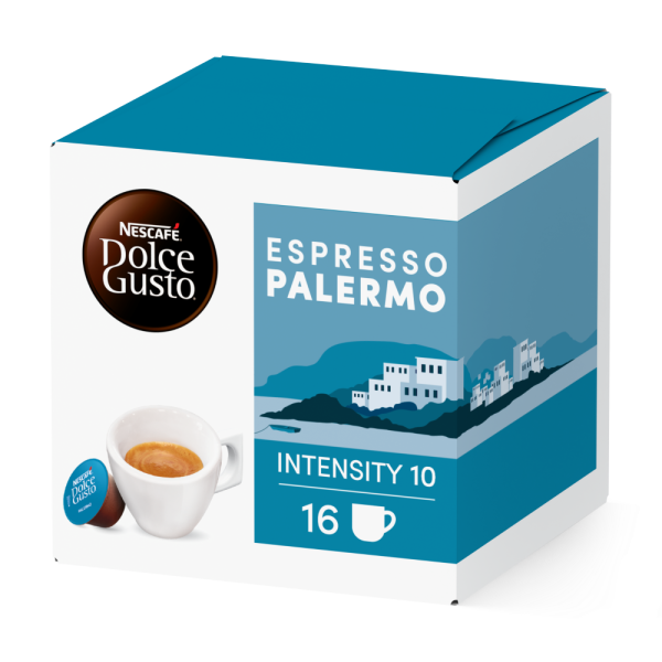 Confezione da X capsule Ispirazione Italiana Espresso Palermo Nescafé® Dolce Gusto® 