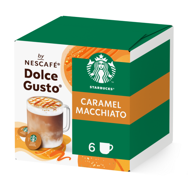 Confezione da X capsule Starbucks Caramel Macchiato  Nescafé® Dolce Gusto® 