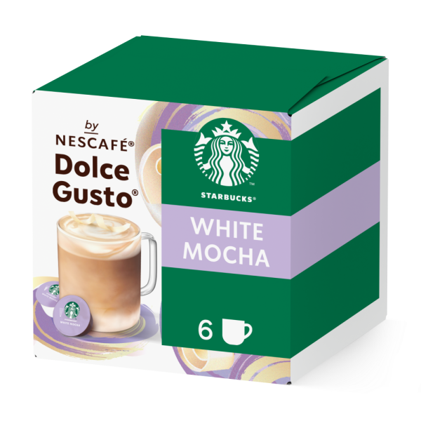 Confezione da X capsule Starbucks White Mocha Nescafé® Dolce Gusto® 