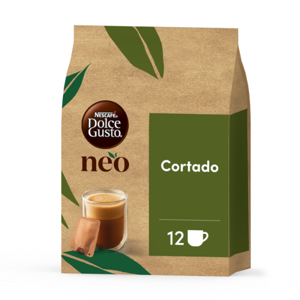Vista frontale confezione di NEO Cortado