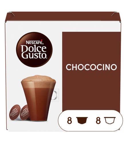 Confezione da X capsule Bevanda al Cioccolato Chococino Nescafé® Dolce Gusto® 