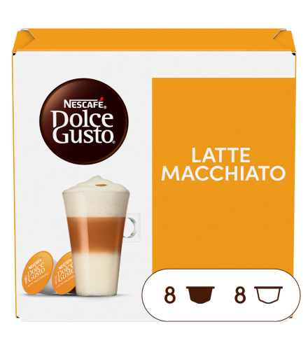 Confezione da X capsule Latte Macchiato  Nescafé® Dolce Gusto® 