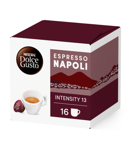 Confezione da X capsule Ispirazione Italiana Espresso Napoli Nescafé® Dolce Gusto® 