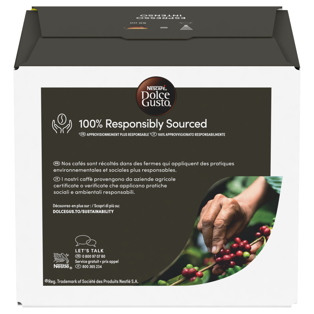 Set 3 X Capsule Nescafé Dolce Gusto Espresso Intenso, 48 Capsule, 336g - Foto 13