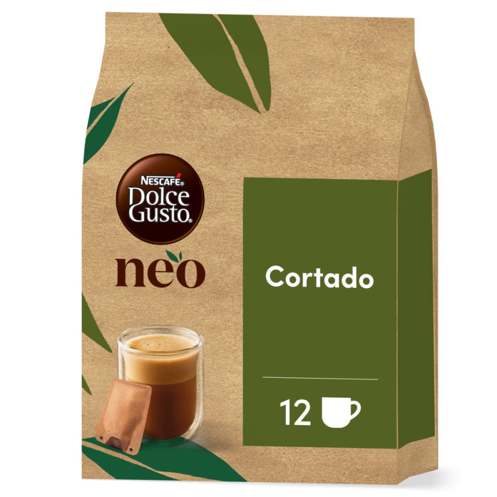 Vista frontale confezione di NEO Cortado