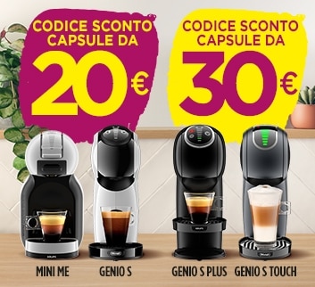 Offerte e Promozioni Capsule per Macchina Caffè - Nescafé Dolce Gusto