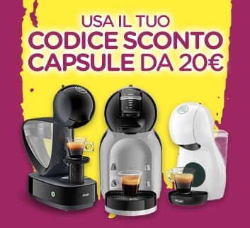 Offerte e Promozioni Capsule per Macchina Caffè - Nescafé Dolce Gusto