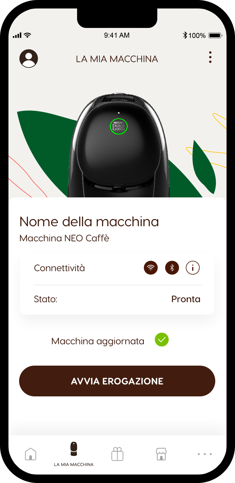 Screenshot della pagina