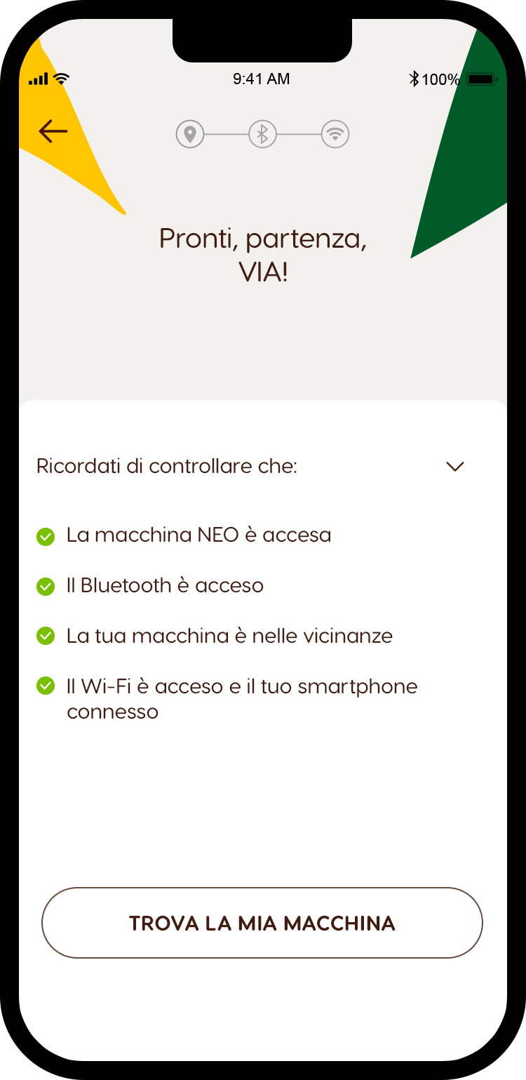 Screenshot della pagina
