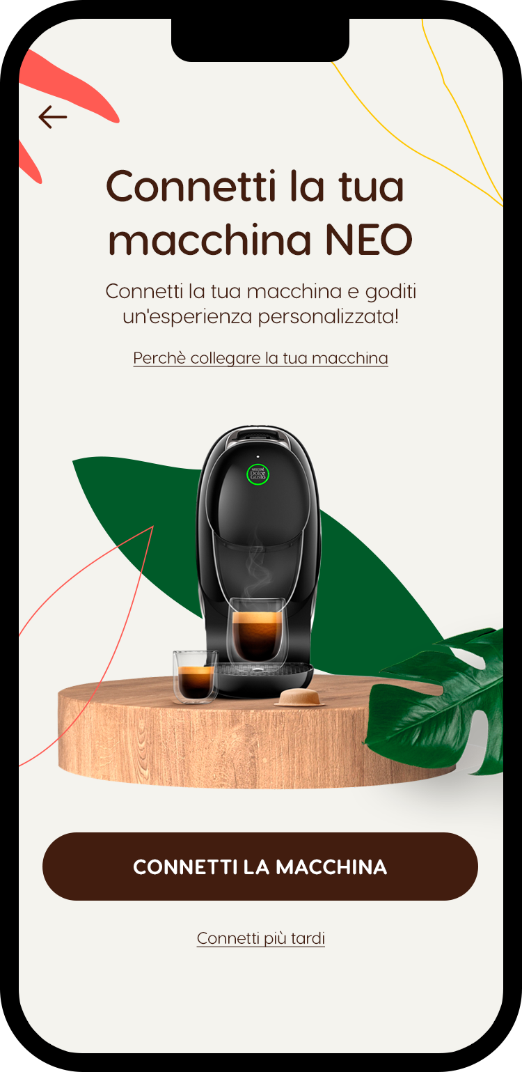 Caratteristica macchina caff&egrave;