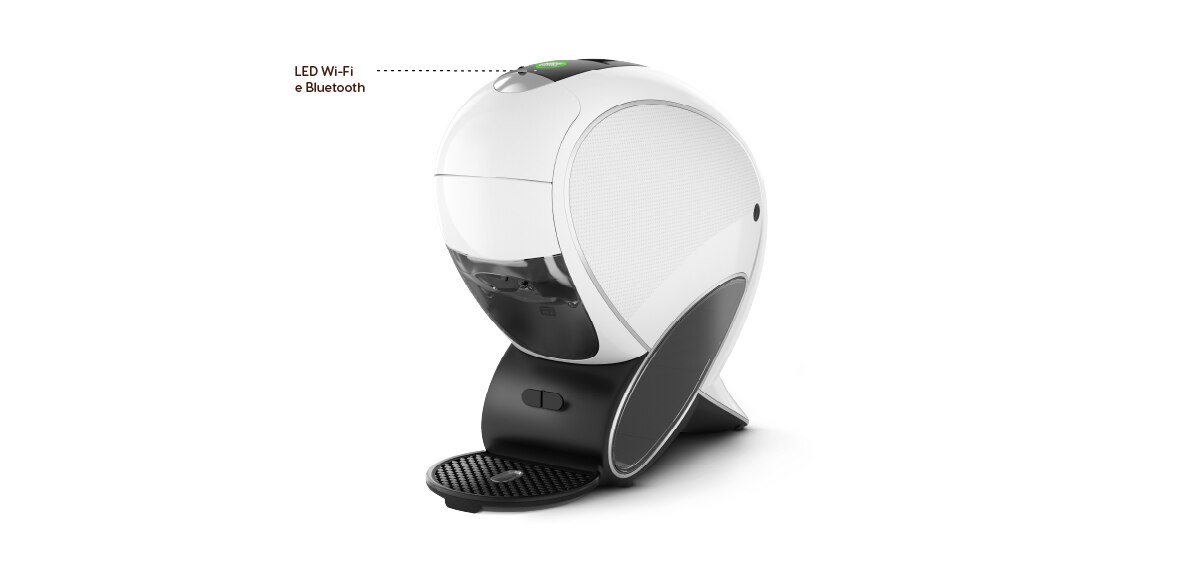 LED Wi-Fi and Bluetooth localition on the top