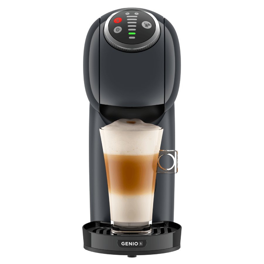 Dettagli funzionali macchina da caffè Genio S Plus Automatica Cosmic Grey De'longhi Nescafé® Dolce Gusto® 