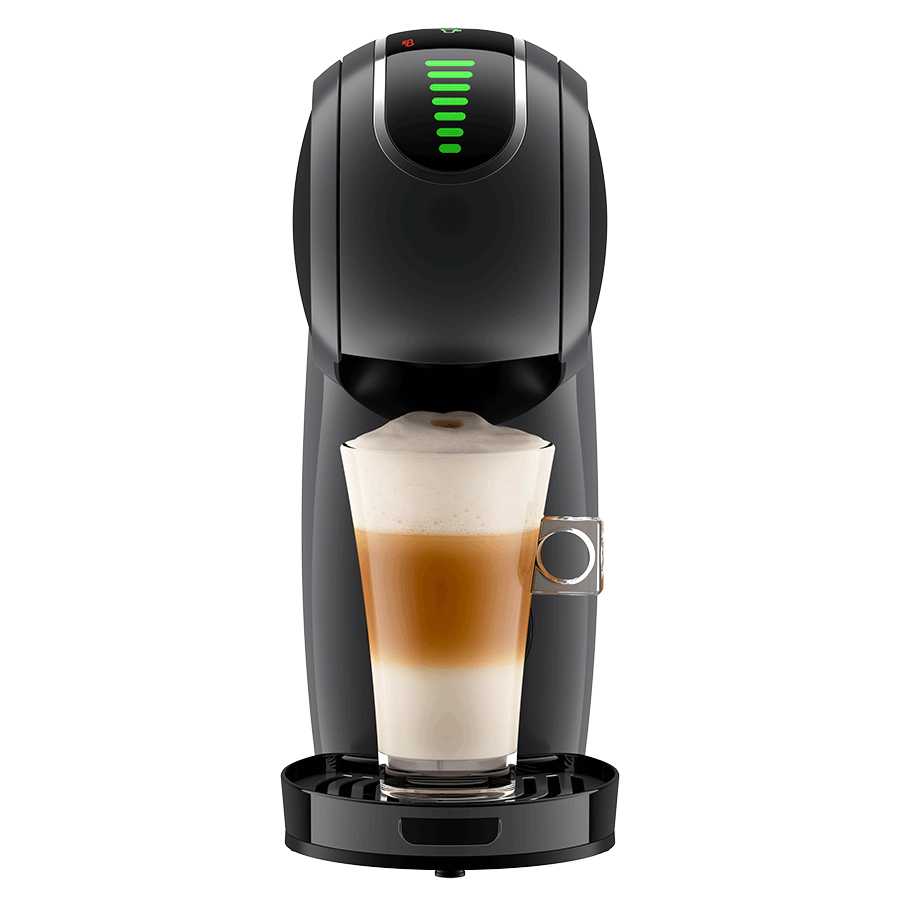 Dettagli funzionali macchina da caffè GENIO S TOUCH AUTOMATICA SPACE GREY DE'LONGHI Nescafé® Dolce Gusto®