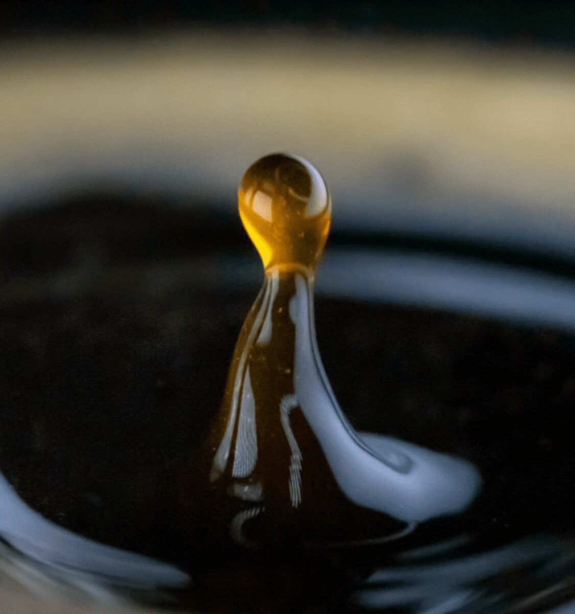 caffè erogato a gocce