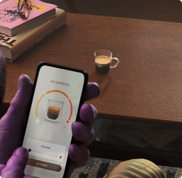 Video che mostra come regolare il volume con l'app