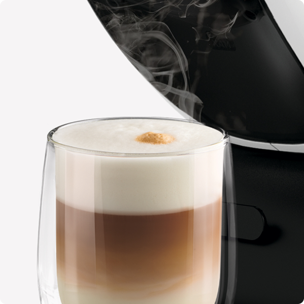 NEO Latte macchiato fumante