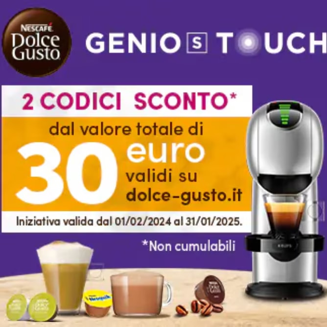 Codice sconto Genio S Touch