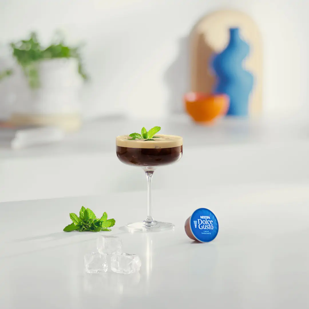 Iced coffee drink