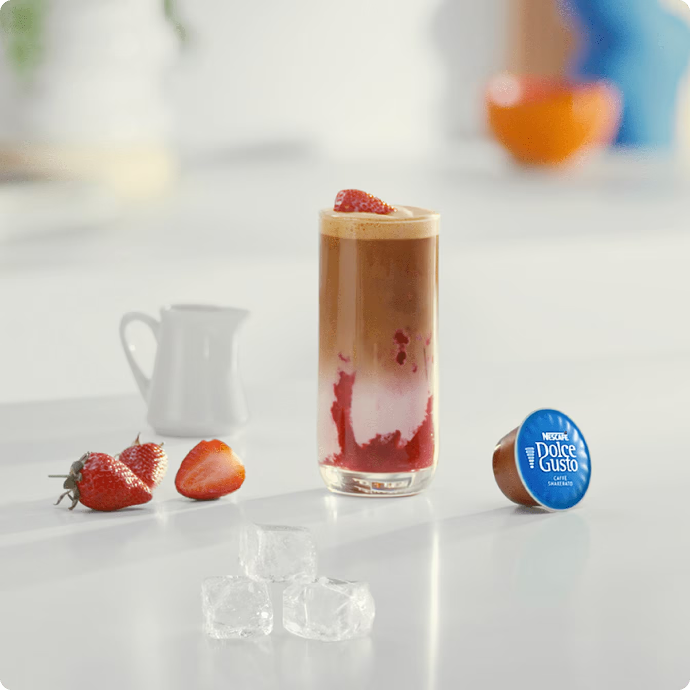 Iced coffee drink