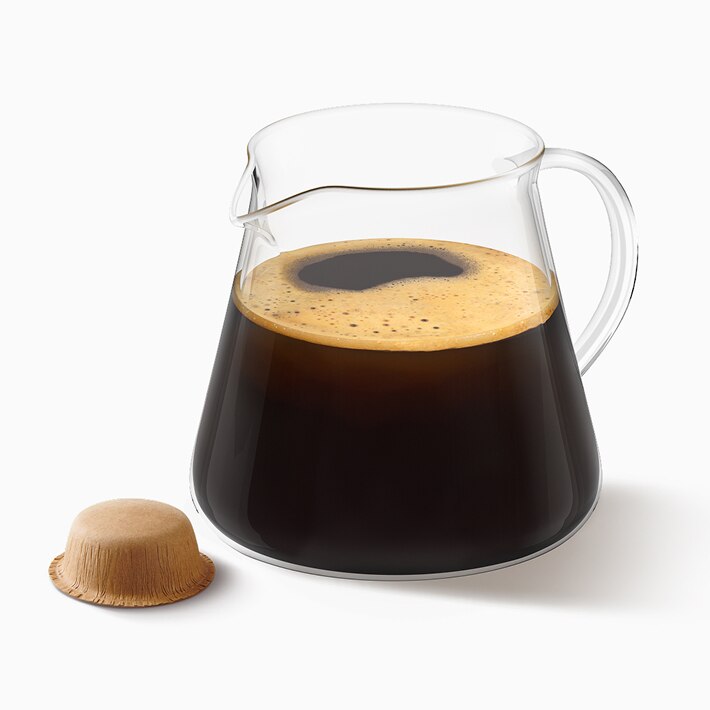 Caffè filtro e capsula a base carta