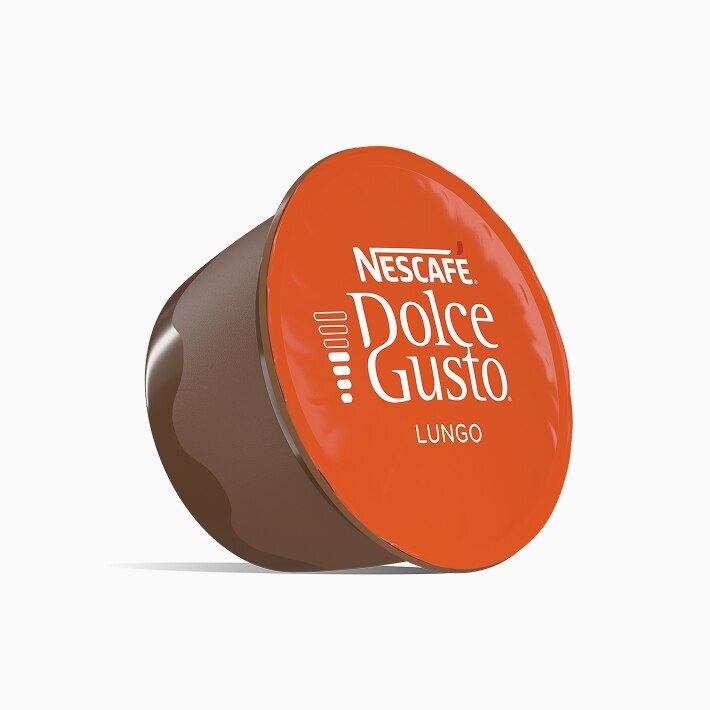 Capsula di caffè lungo.